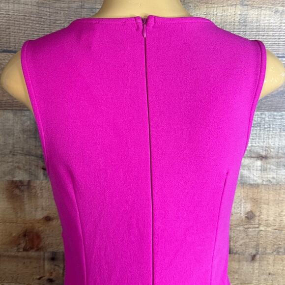 Hello Molly Delicate Encounters Pink Sleeveless Asymmetric Dress Size Medium 6 - Picture 5 of 9